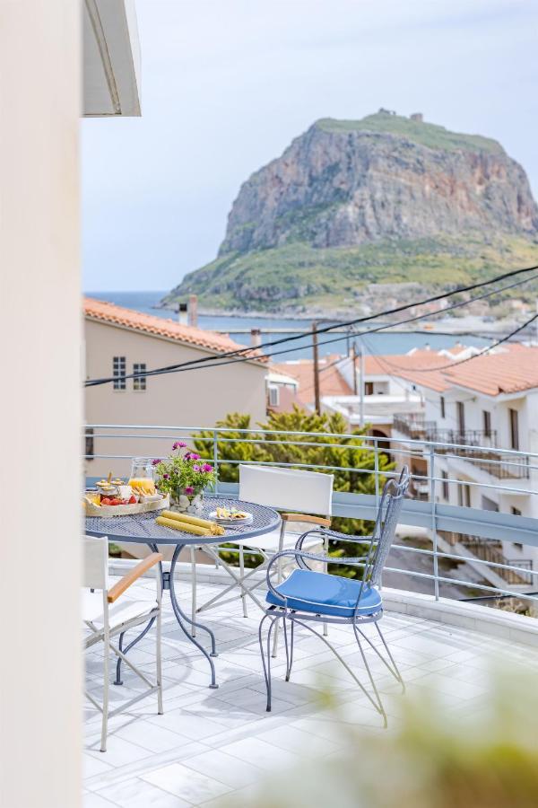 Monemvasia Modern Flat With Panoramic Sea View Exterior foto